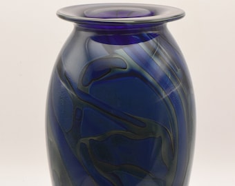 Robert Eickholt - Vaso in vetro artistico fatto a mano