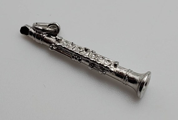Vintage silver clarinet deals