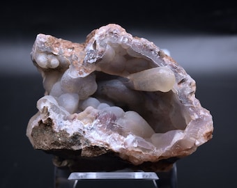 Botryoidal Chalcedony Geode - Mexico