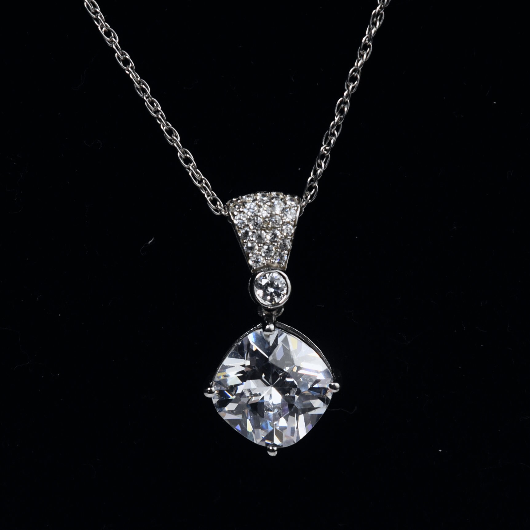 ネックレス・ペンダント STONEHENgE silver cubic necklace Stonehenge DAL Silver Necklace Silver 925 Cubic Zirconia