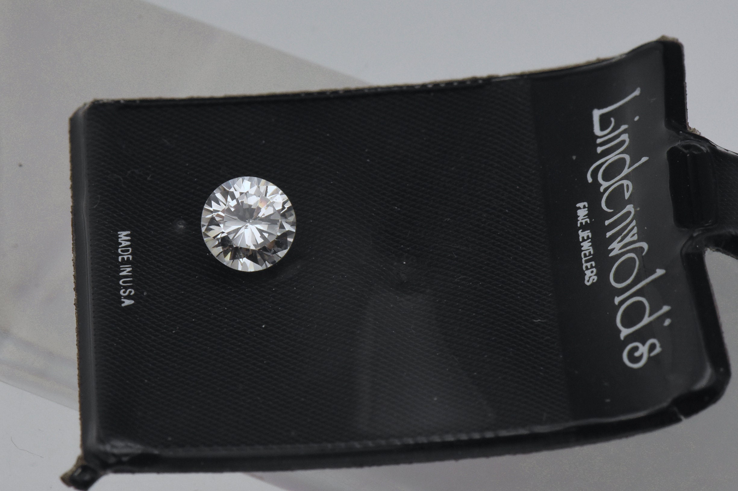 Zircone cubique ronde en vrac : pierres CZ à facettes, 1-12 mm