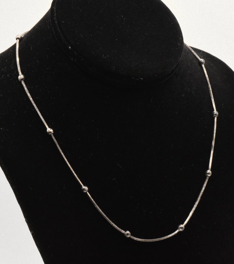 •SATURN• sterling silver chain