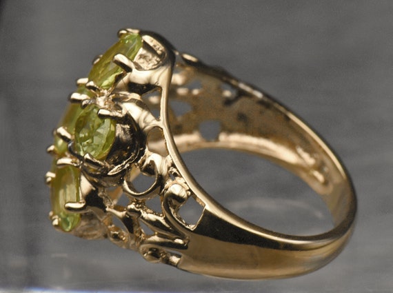 Ross-Simons - Vintage Peridot Vermeil Ring - Size… - image 8