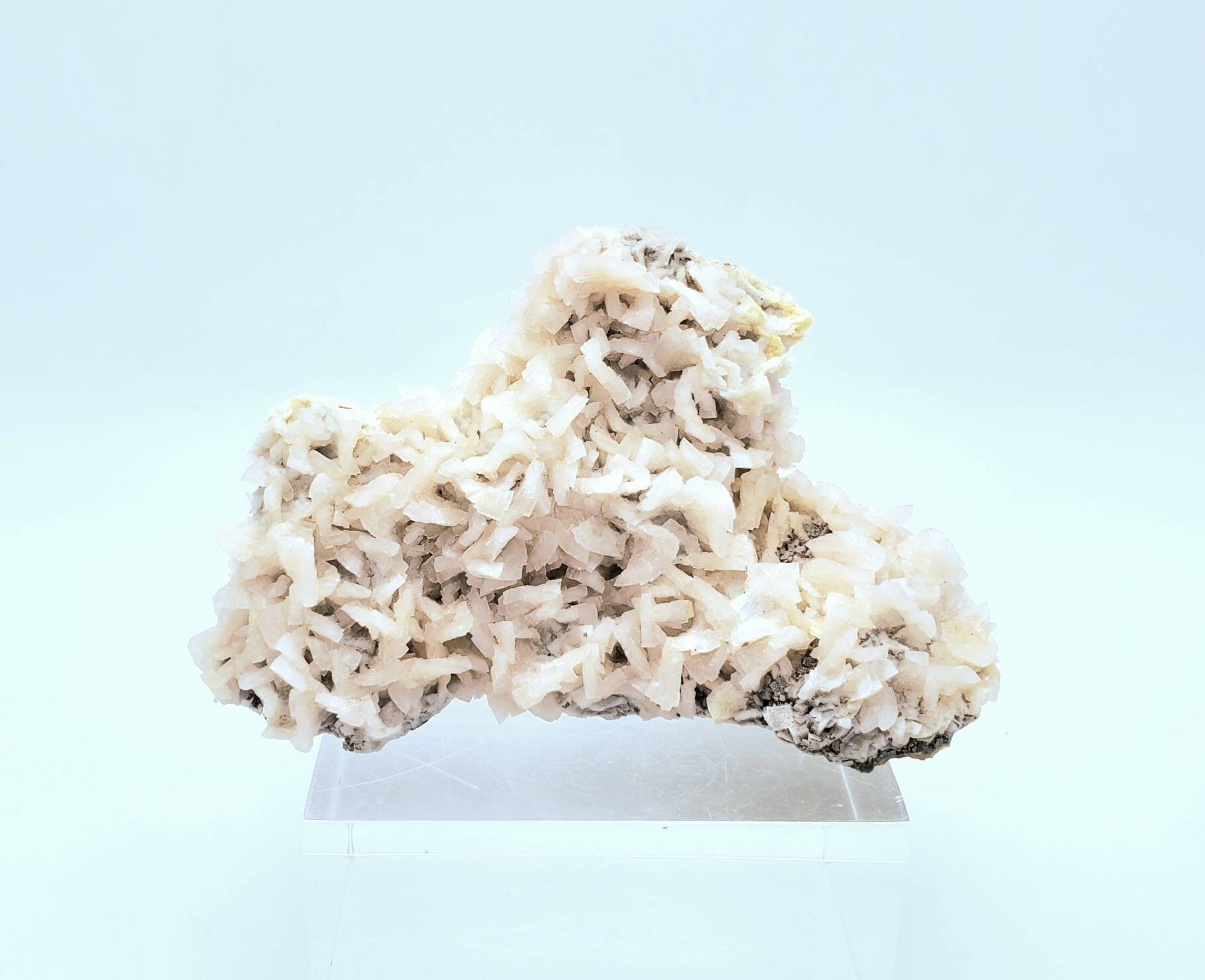 Dolomite Crystal Cluster with Druze Layer Mineral Specimen - Missouri, USA
