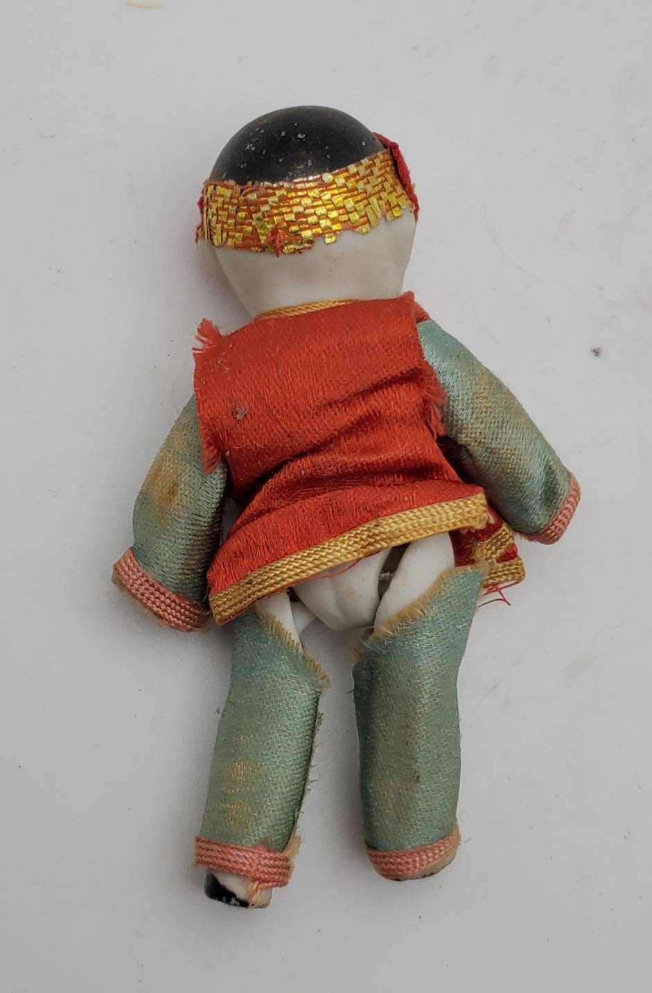 Vintage Small Porcelain Articulated Japanese Doll - Etsy