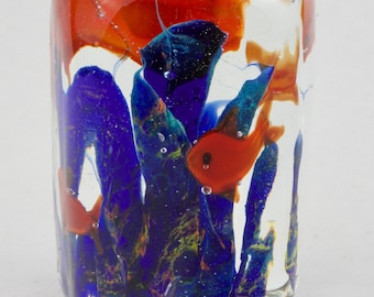 Murano Glass Aquarium Paperweight