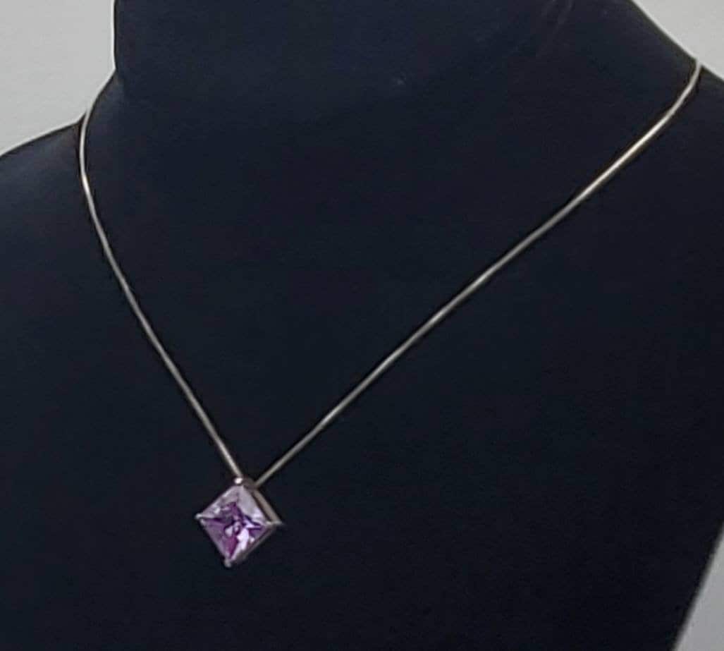 【BLACK PURPLE】VINTAGE CUBIC CHAIN NECKLACE☆男女兼用☆ Sb59d3a85ca144a13966a909bc63da