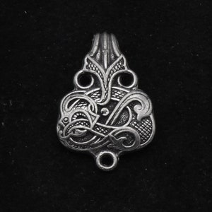 Tinn-Per - Vintage Norwegian Pewter Pendant or Clasp