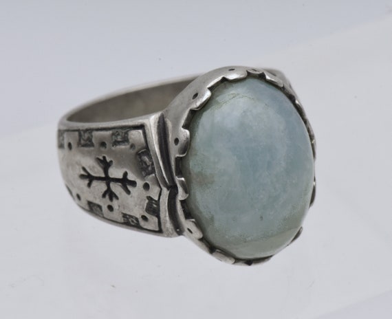 Carolyn Pollack - Vintage Amazonite Sterling Silv… - image 1