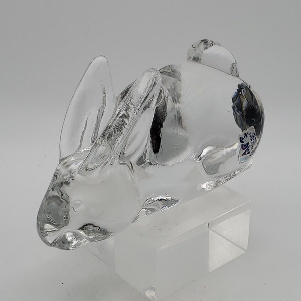 ACC- Vintage Rabbit Handmade Crystal Glass Paperweight