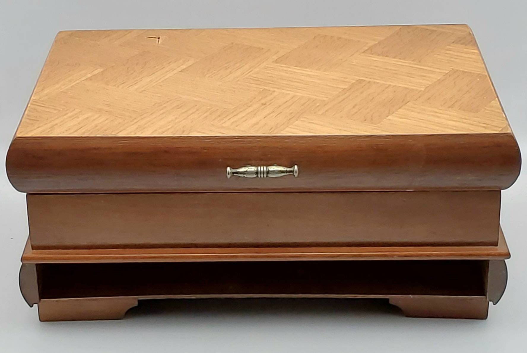 SANKYO 木製オルゴール ジュエリーボックス