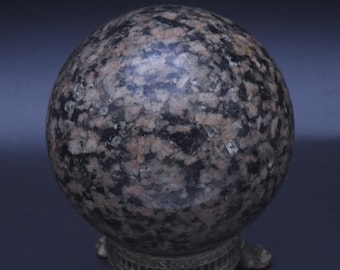 Polished Granite Sphere - 500g