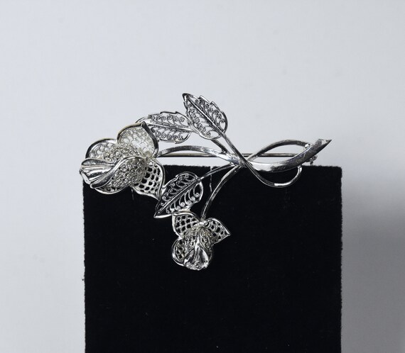 Willi Nonnenmann - Vintage Sterling Silver Filigr… - image 3