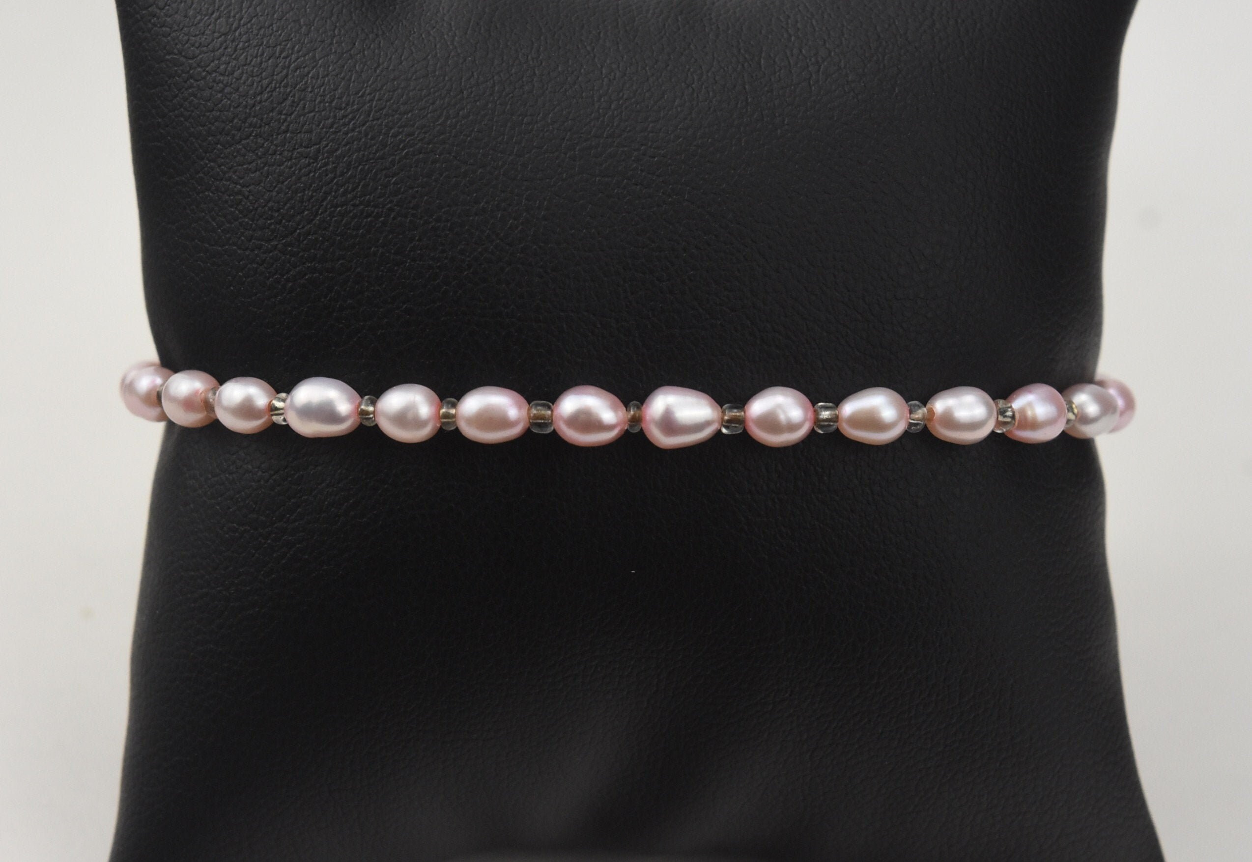 Pearl Braceletnatural Fresh Water Pearl 8mm Beads  Etsy
