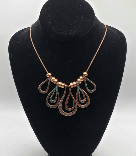 1970s Shiny Vintage Textured Copper Chain (Sold By The Foot) 9x13mm – The  Mod Ant