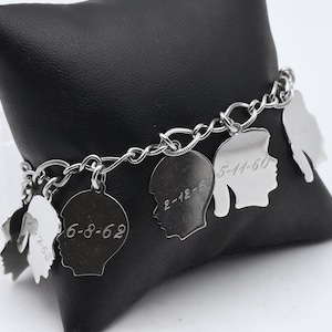 Vintage Sterling Silver Charm Bracelet