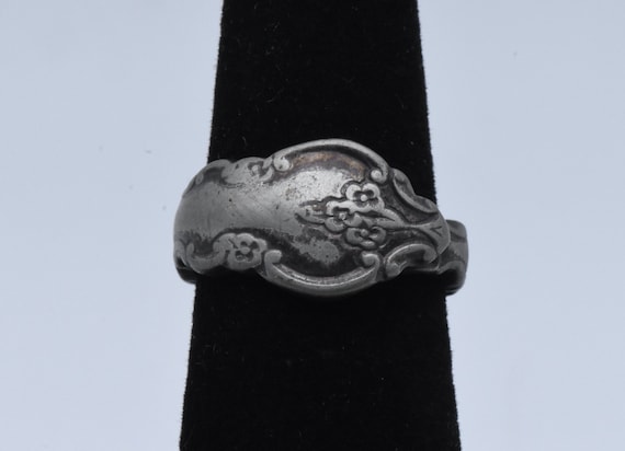 International deep silver spoon ring sale