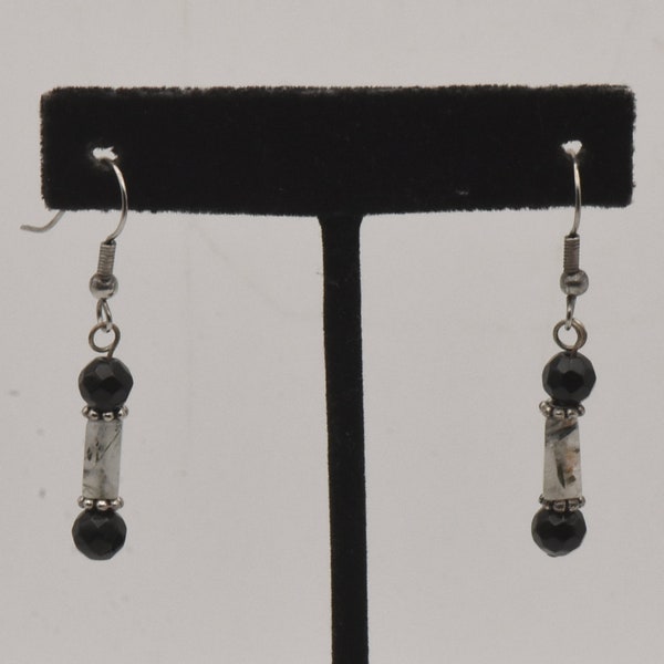 Quartz Earrings Etsy