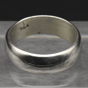Vintage Sterling Silver Band - Size 11.75