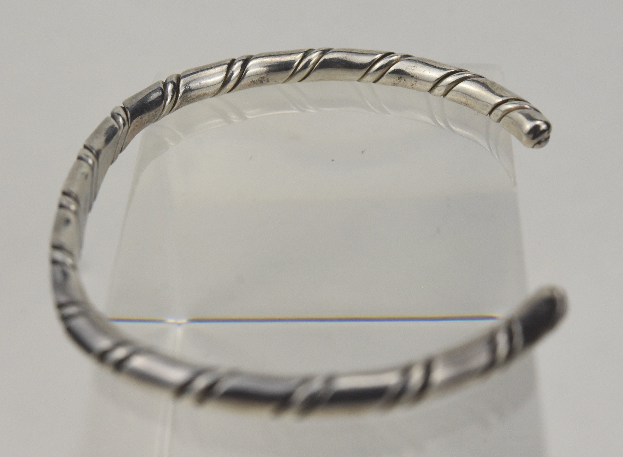 SILVER925 TWIST BANGLE/BRACELET/シルバーバングル Sterling Silver Twist Bangle, Sterling Silver Bangle