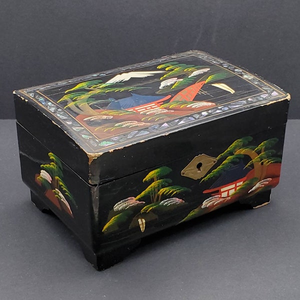Japanese Jewelry Box Etsy