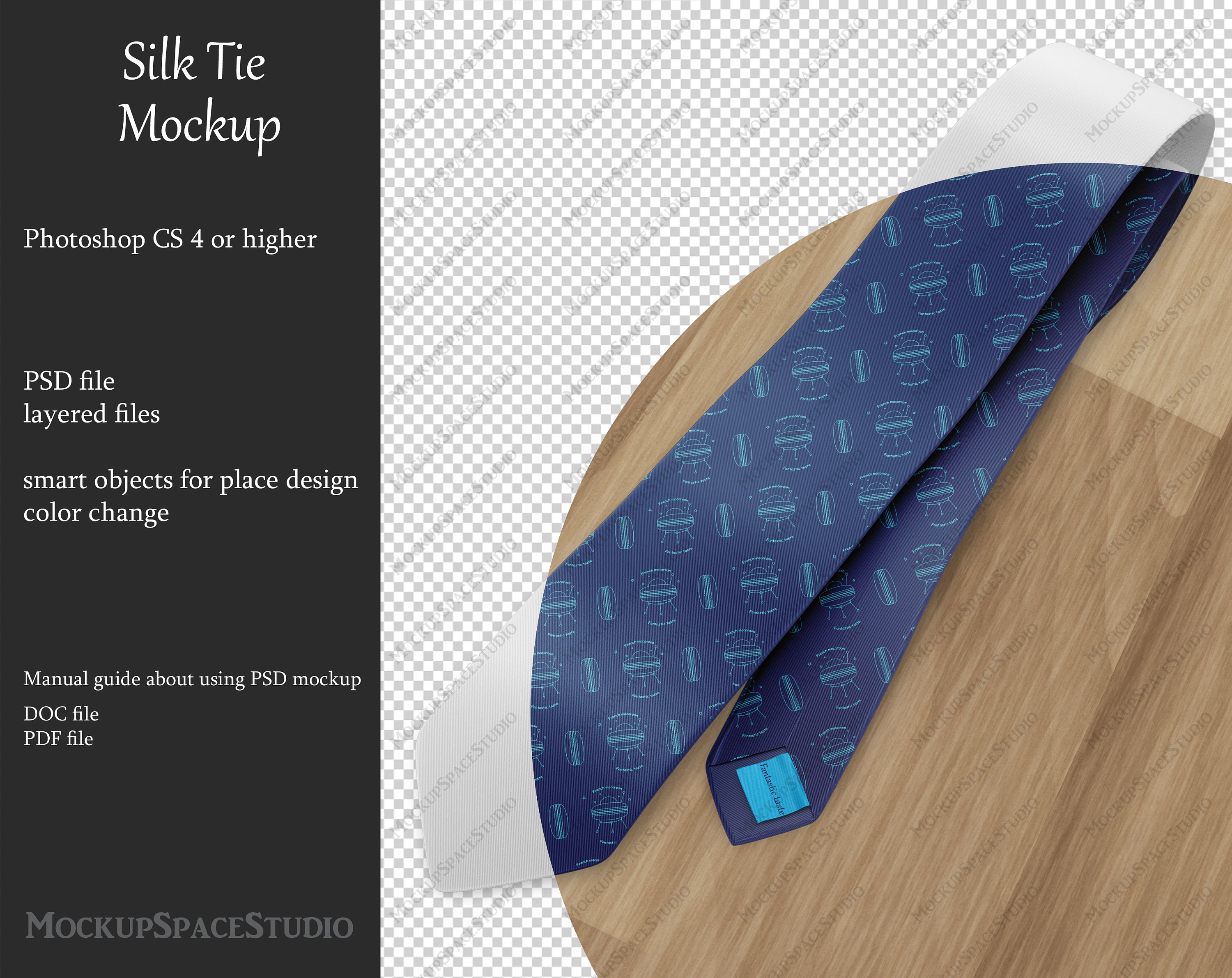 Download Silk Tie Mockup Necktie Mockup Cloth Textile Fabric Smart Etsy