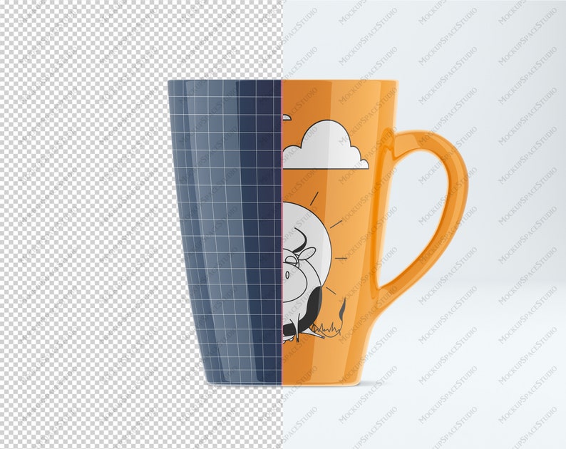 Download Mug mockup cup mockup ceramic glossy coffee tea drink | Etsy