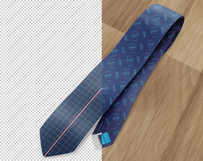 Download Silk tie mockup necktie mockup cloth textile fabric smart ...