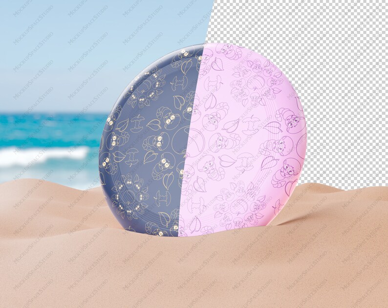 Download Frisbee mockup plastic frisbee sports equipment game plate | Etsy