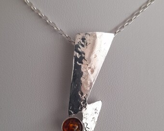 Pendant - Silver Lightning