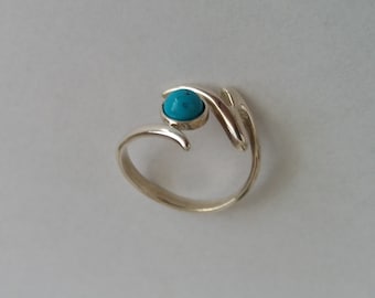 Silver Ring with Turquoise