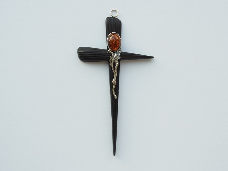 Decorative Cross In Wood image 4