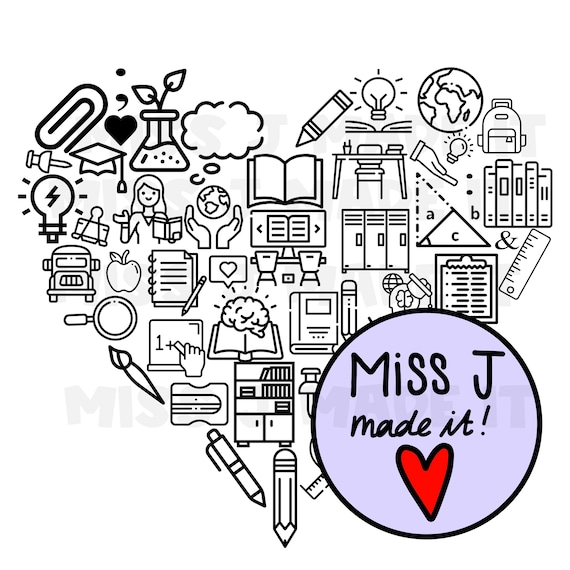 Download I Love Teaching Teaching Heart Svg Png Jpeg Instant Etsy
