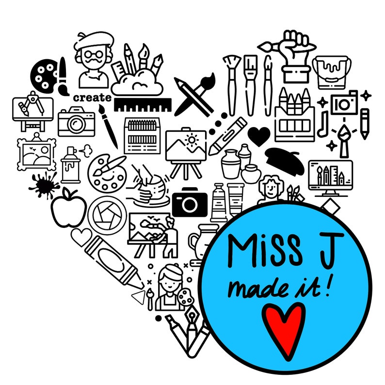 Download Art Collectibles Clip Art Png I Love Art Jpeg Art Teacher Heart Svg