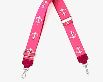 Ebbe und Flut pocket strap anchor pink/sand/berry - strap 50 mm shoulder strap anchor in pink/sand/berry from ebbe und flut®