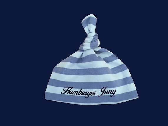 Ebb and flow maritime baby hat HAMBURGER JUNG, baby hat, baby gift for birth, Hamburg gift, ebbe und flut®