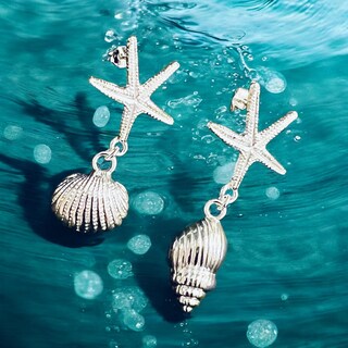 Orecchini A Stella In Argento Sterling 925 – Piccoli Pendenti A Farfalla, Perno 11mm, Regalo Elegante