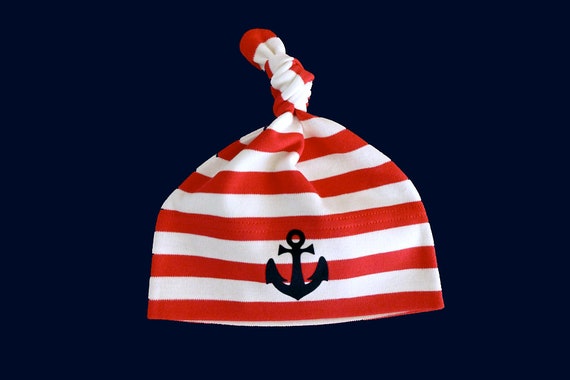 Ebbe und Flut Baby Hat Anchor - Baby Gift for Birth from ebbe und flut®