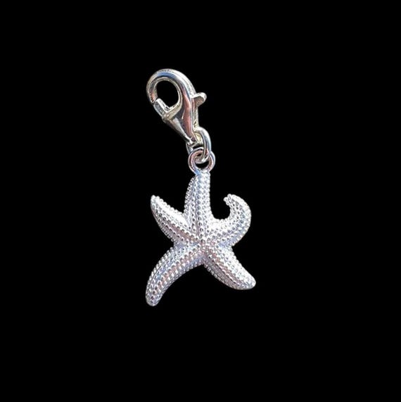 Ebb and Flow Silver Charm Starfish - Charm Starfish 925 Sterling Silver, ebbe und flut®