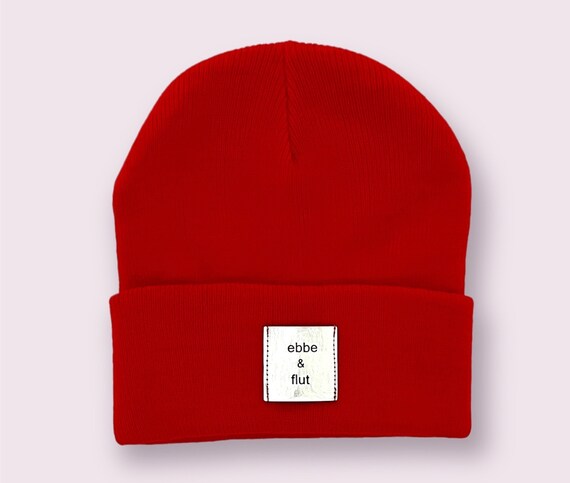 ebbe & flut cap red silver - vegan, ebbe and flut®
