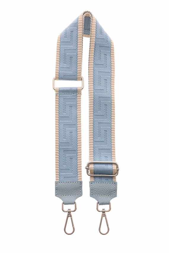 Ebb and Flow Bag Strap Expedition 2.0 ice blue/cream/grey - Strap 50 mm Shoulder Strap Anchor in blue/cream by ebbe und flut®