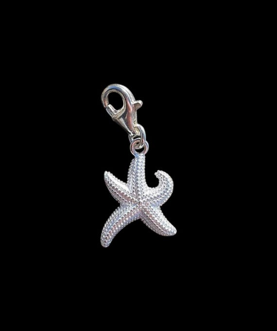 Ebb and Flow Silver Charm Starfish - Charm Starfish 925 Sterling Silver, ebbe und flut®