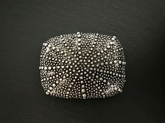 Ebb and Flow Belt Buckle Sea Urchin - Maritime Belt Buckle Sea Urchin for interchangeable belts with 4 cm width