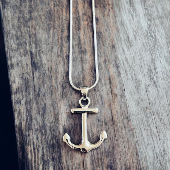 Ebb and Flow Necklace Anchor Silver - Snake Necklace Anchor made of 925 Sterling Silver