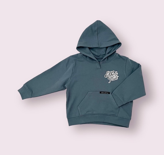 Ebbe und Flut Hoodie Kids grey-blue by ebbe und flut®