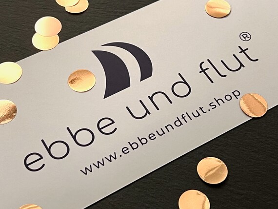 Ebb and flow gift voucher - gift for a birth, jewelry gift voucher, ebbe und flut®