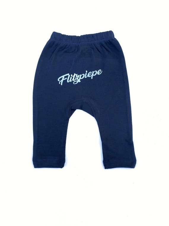 Ebbe und Flut Flitzpiepe baby pants dark blue, baby gift for birth, baby gift boy, Berlin, ebbe und flut®