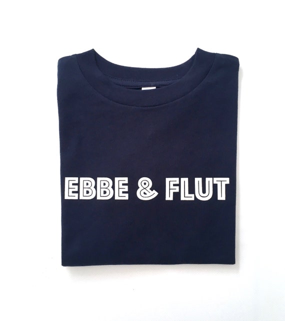 Ebbe & Flut Shirt Kids - Kids T-Shirt ebbe und flut® dark blue/white