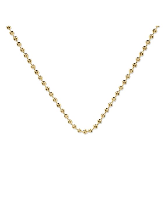 Ebb and flow necklace - knot necklace made of 925 sterling silver 18 K gold plated, ebb and flow®