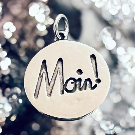 Ebb and Flow Moin Pendant made of Silver - Pendant Moin made of 925 Sterling Silver